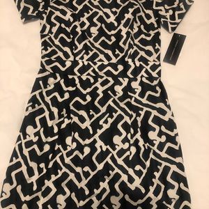 French Connection Black / White Dress with tags!